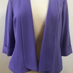 Kasper Purple Blazer Jacket